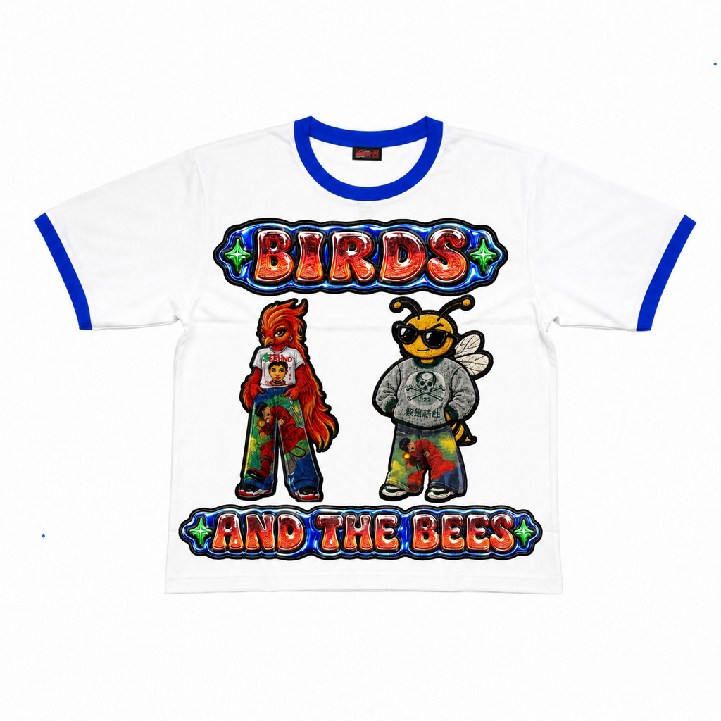 “Birds & The Bees” Ringer Tee