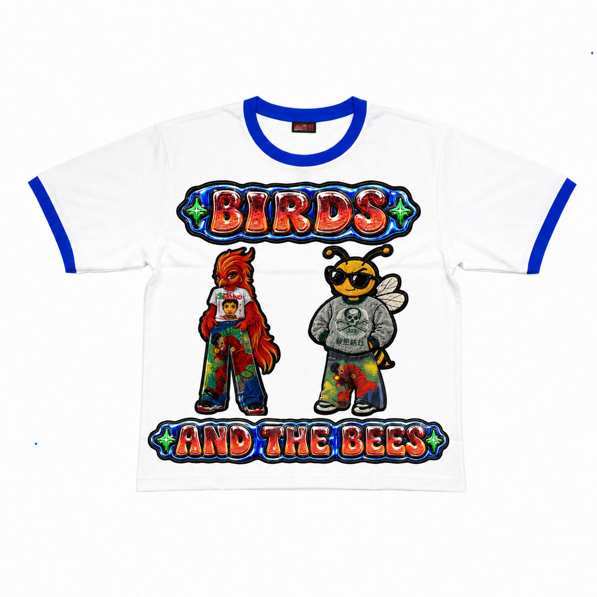 “Birds & The Bees” Ringer Tee