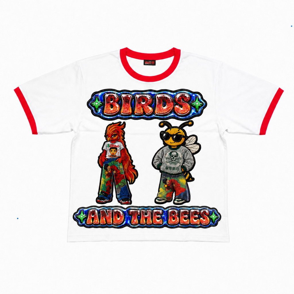 “The Birds” Ringer Tee