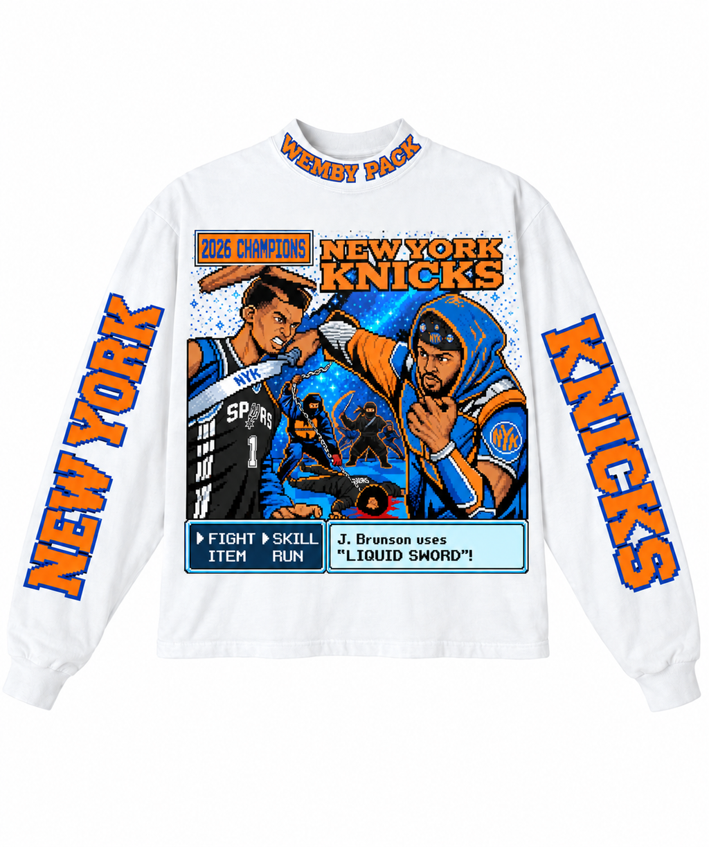 “Knicks in 5” Mock Neck L/S